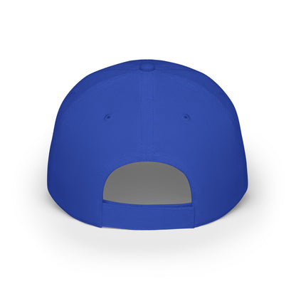 Vibrant Low Profile Baseball Cap with Colorful Logo, Casual Hat, Summer Accessory, Gift for Him/Her, Fashionable Sportswear
