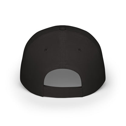 Vibrant Low Profile Baseball Cap with Colorful Logo, Casual Hat, Summer Accessory, Gift for Him/Her, Fashionable Sportswear