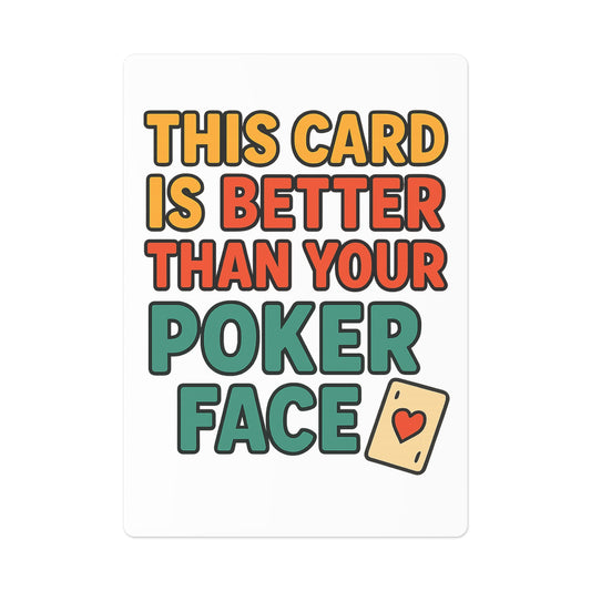 Poker Cards - Funny and Simple Deck