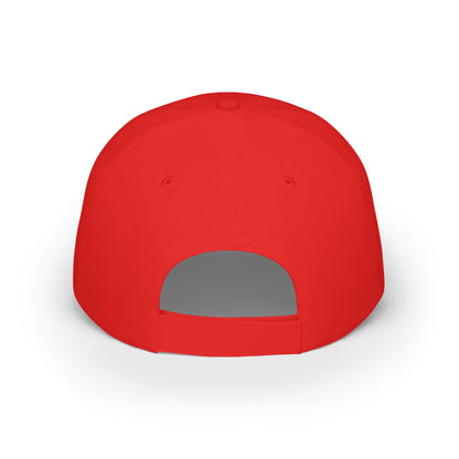 Vibrant Low Profile Baseball Cap with Colorful Logo, Casual Hat, Summer Accessory, Gift for Him/Her, Fashionable Sportswear